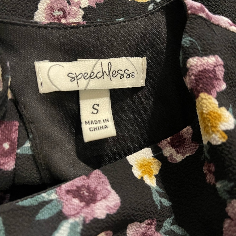 Speechless Adorable Floral Print Dress S FREE SHIP - Picture 4 of 5